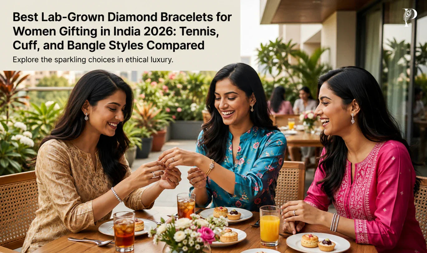 Best Lab-Grown Diamond Bracelets for Women Gifting in India 2026: Tennis, Cuff, and Bangle Styles Compared