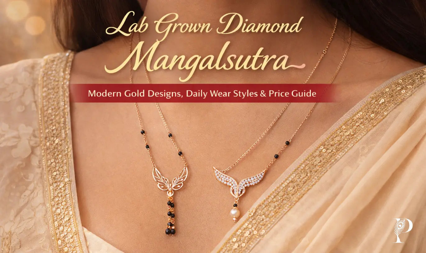 Lab Grown Diamond Mangalsutra – Modern Gold Designs, Daily Wear Styles & Price Guide