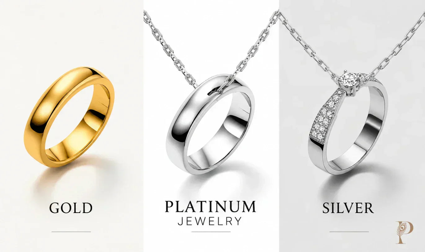 Gold vs Platinum vs Silver Jewellery: Which Metal Is Truly Best for You?