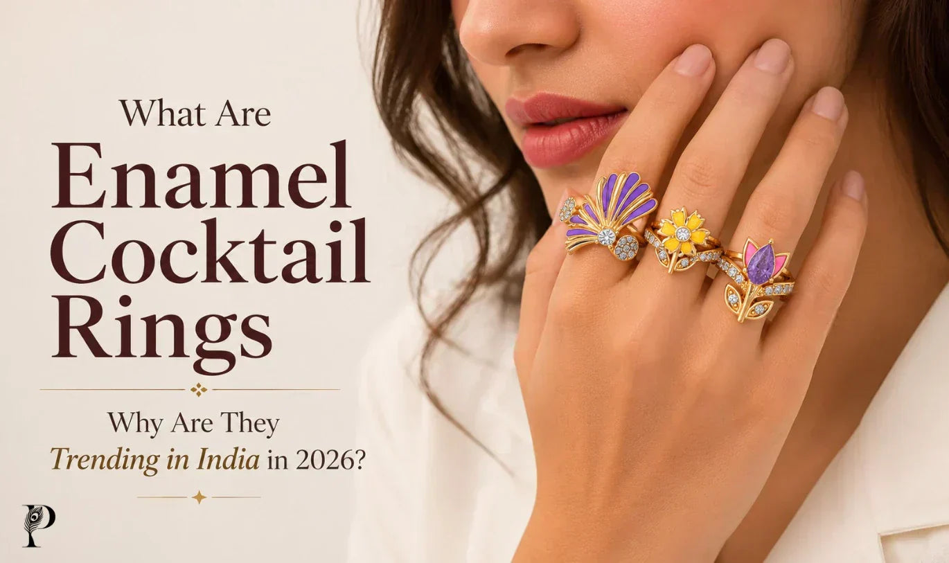 What Are Enamel Cocktail Rings and Why Are They Trending in India in 2026?