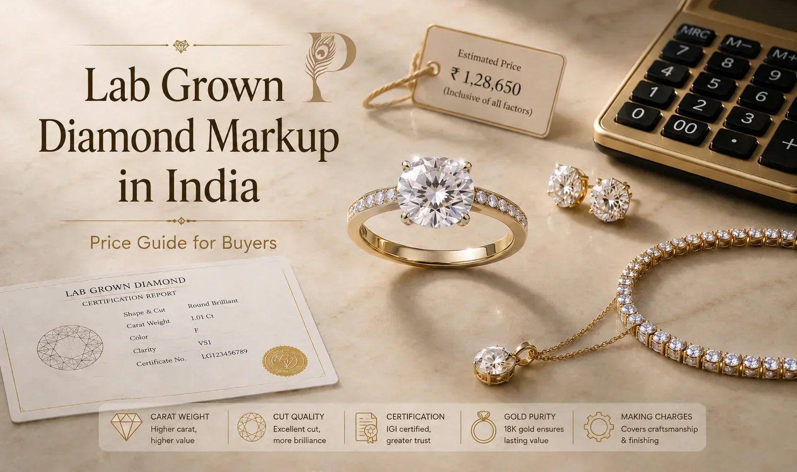 Lab Grown Diamond Markup in India: Price Guide for Buyers