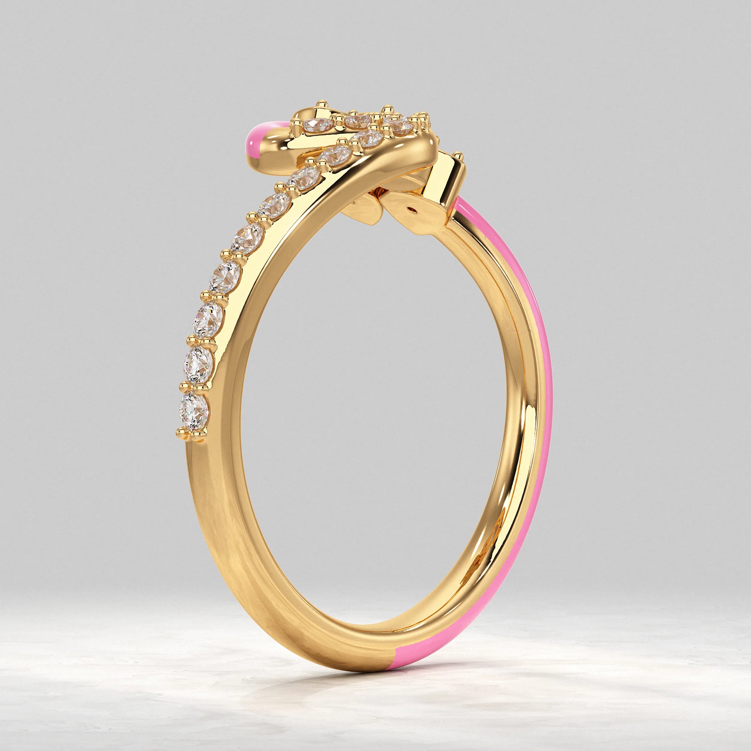 Yellow-Gold-Ring-with-Round-Cut-Diamond-and-Pink-Detail