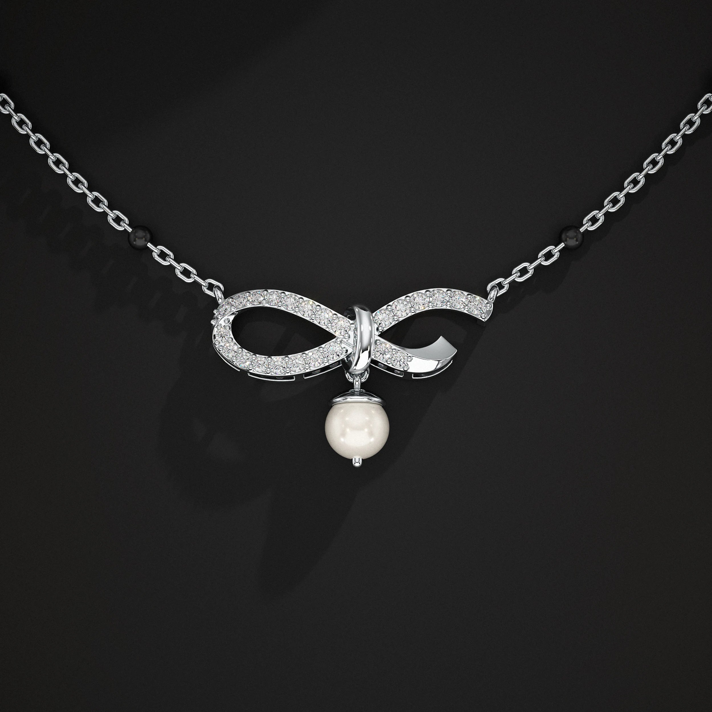 Infinity Lab Diamond Mangalsutra Mangal Sutra