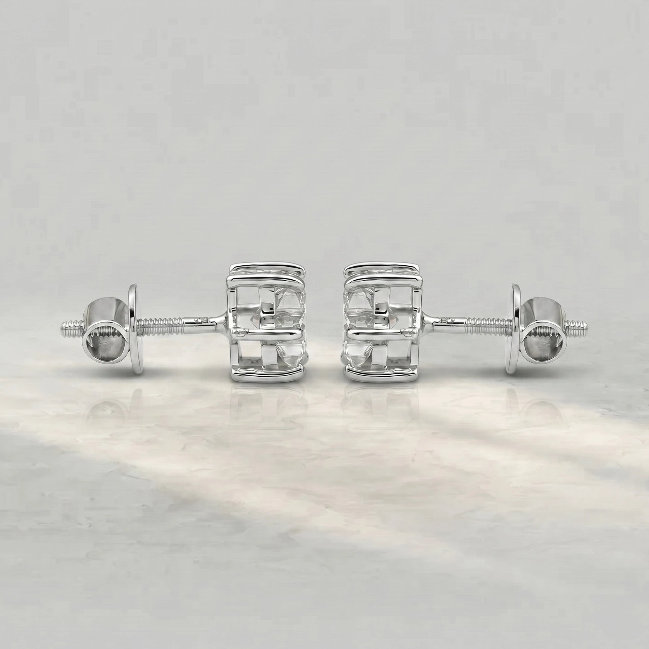 David Star Lab Diamond Stud Earrings Earrings