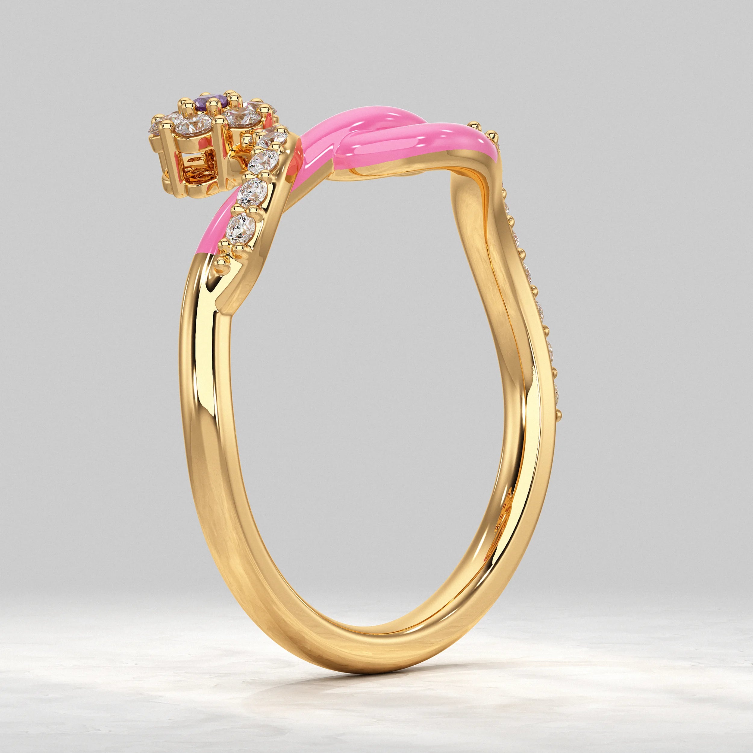 Yellow-Gold-Ring-with-Eternal-Bloom-Design