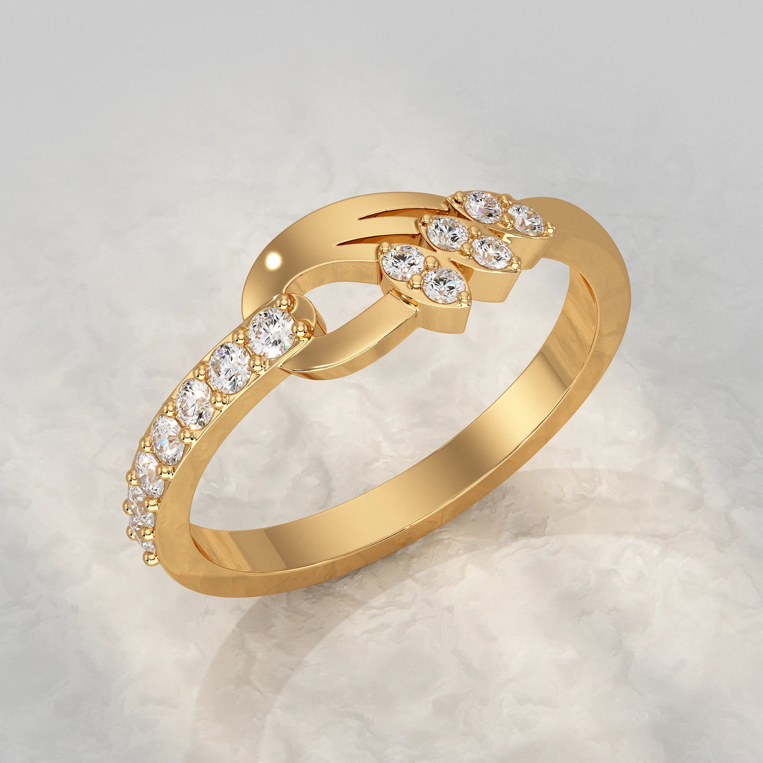 Yellow-Gold-Ring-With-Sparkling-Diamonds
