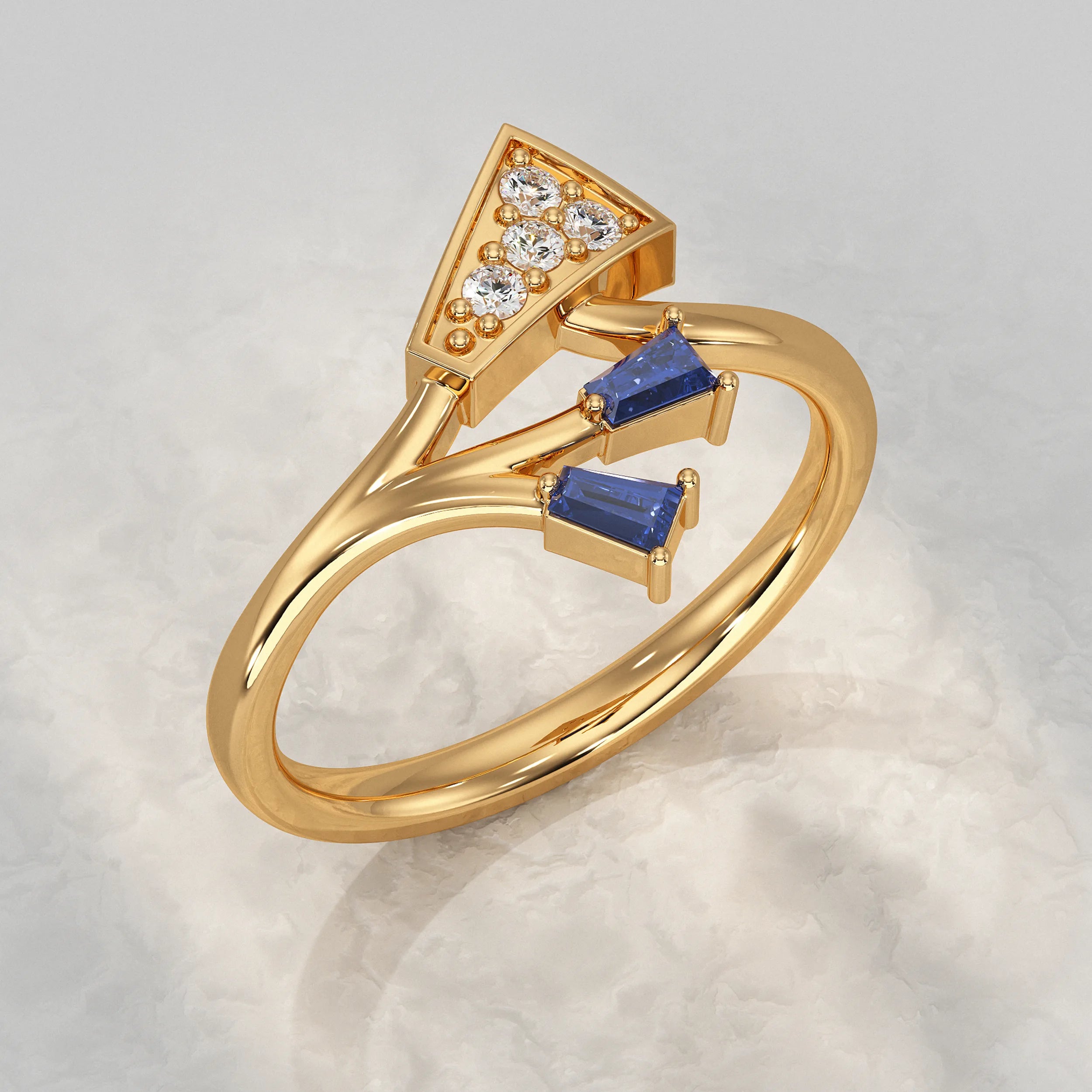 Yellow-Gold-Ring-With-Baguette-Blue-Sapphire