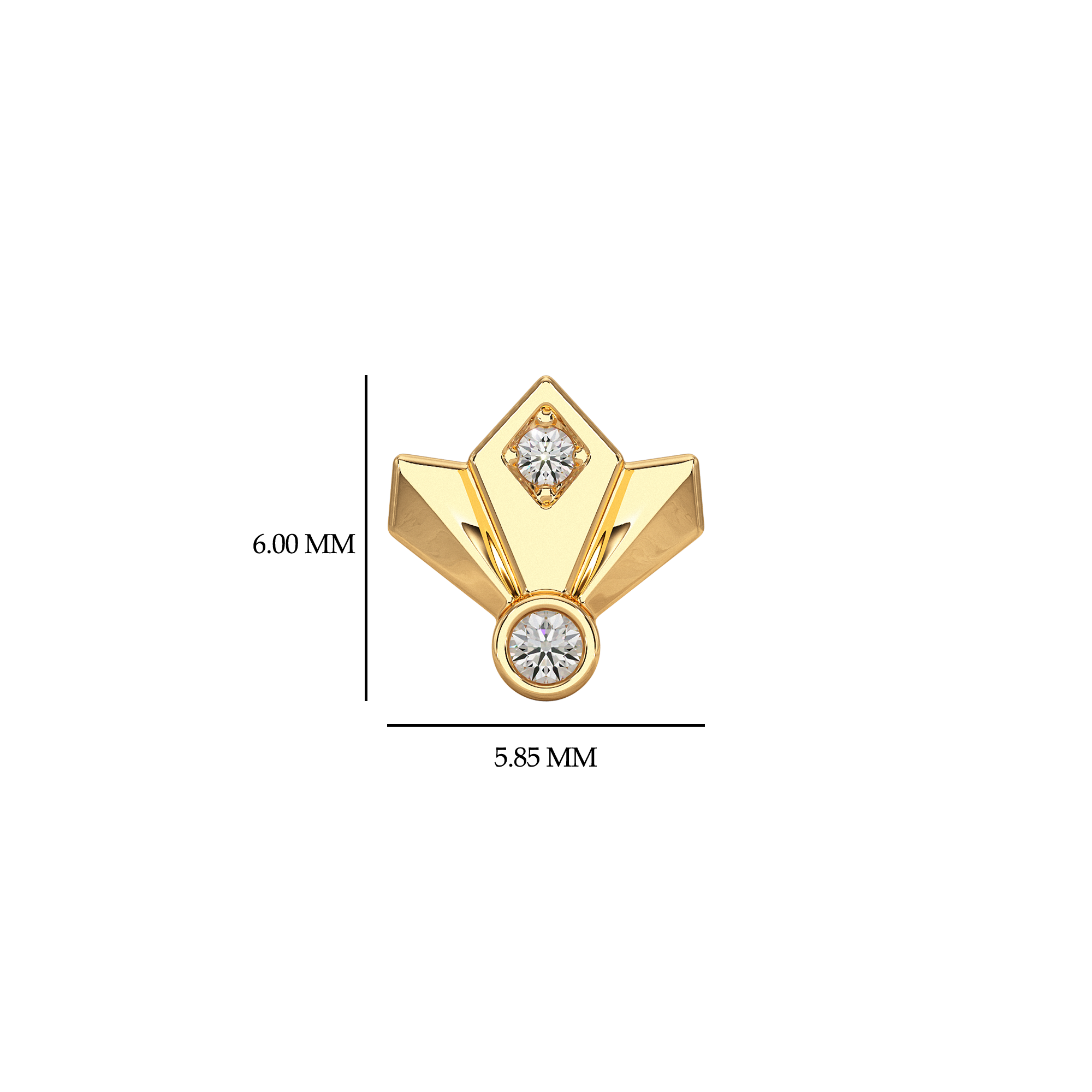 Yellow-Gold-Nose-Pin-With-Lab-Round-Diamond