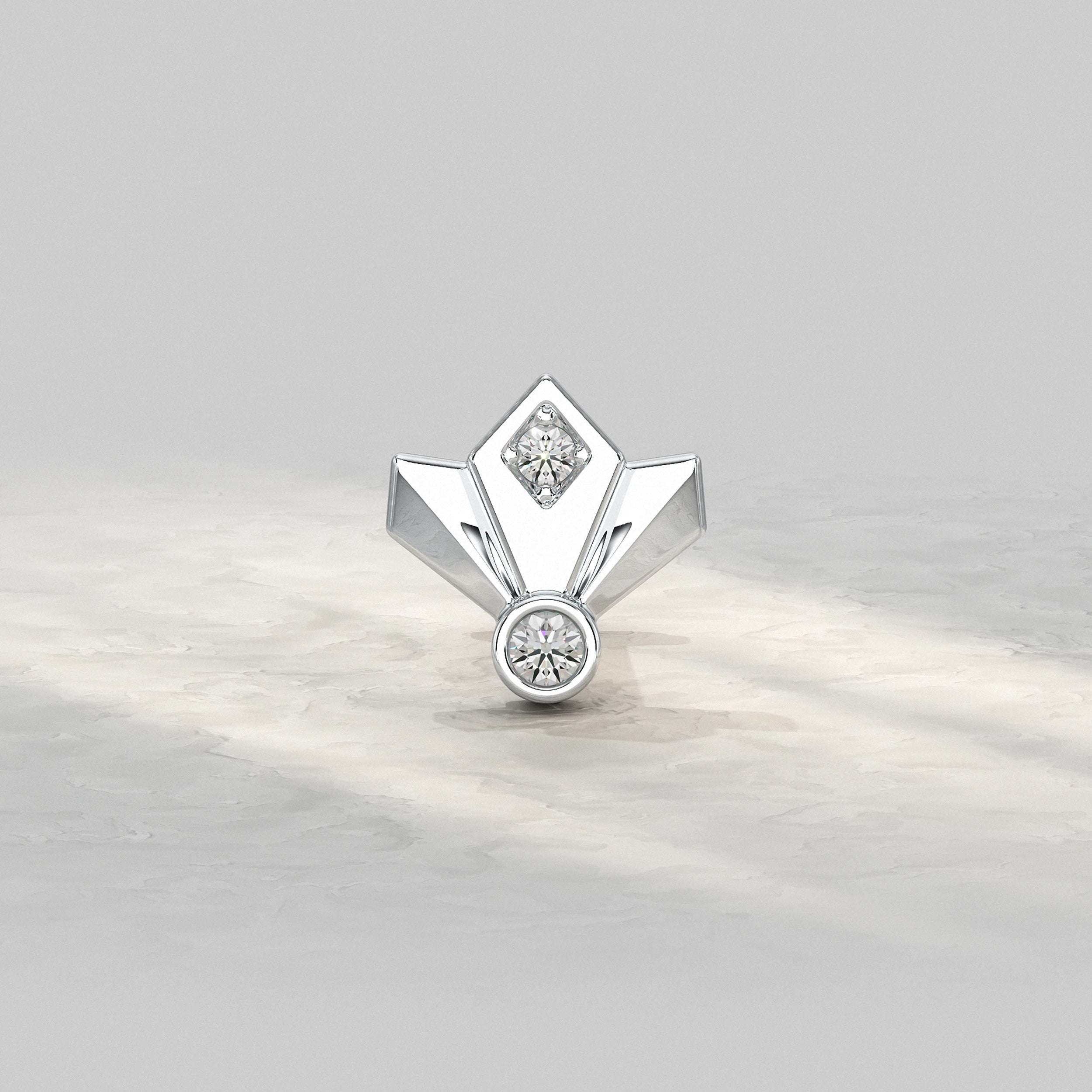 Sleek-Triangle-Inspired-Nose-Pin-In-Silver-With-Diamond