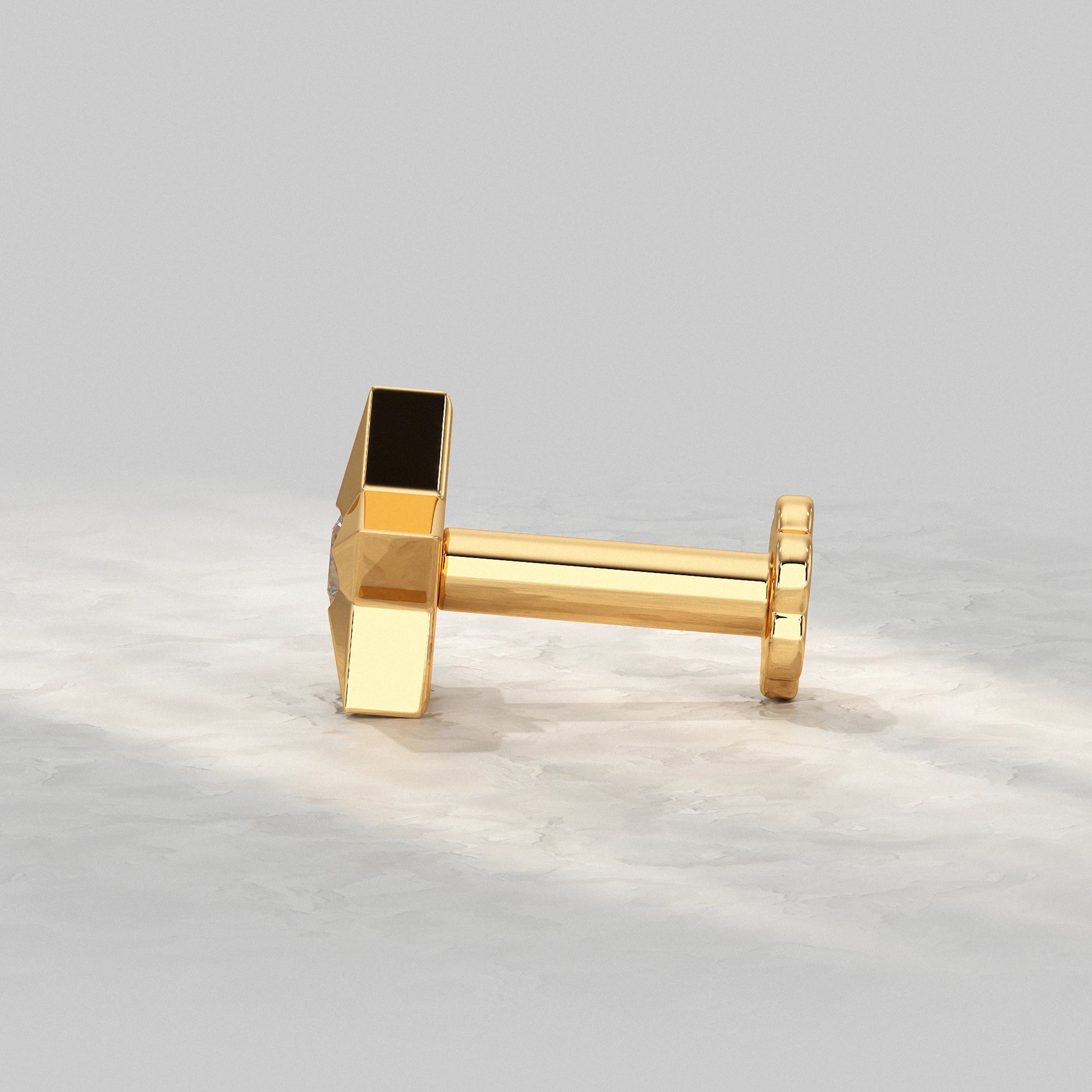 Yellow-Gold-Star-Nose-Pin-With-Solitaire-Round-Diamond-Accent