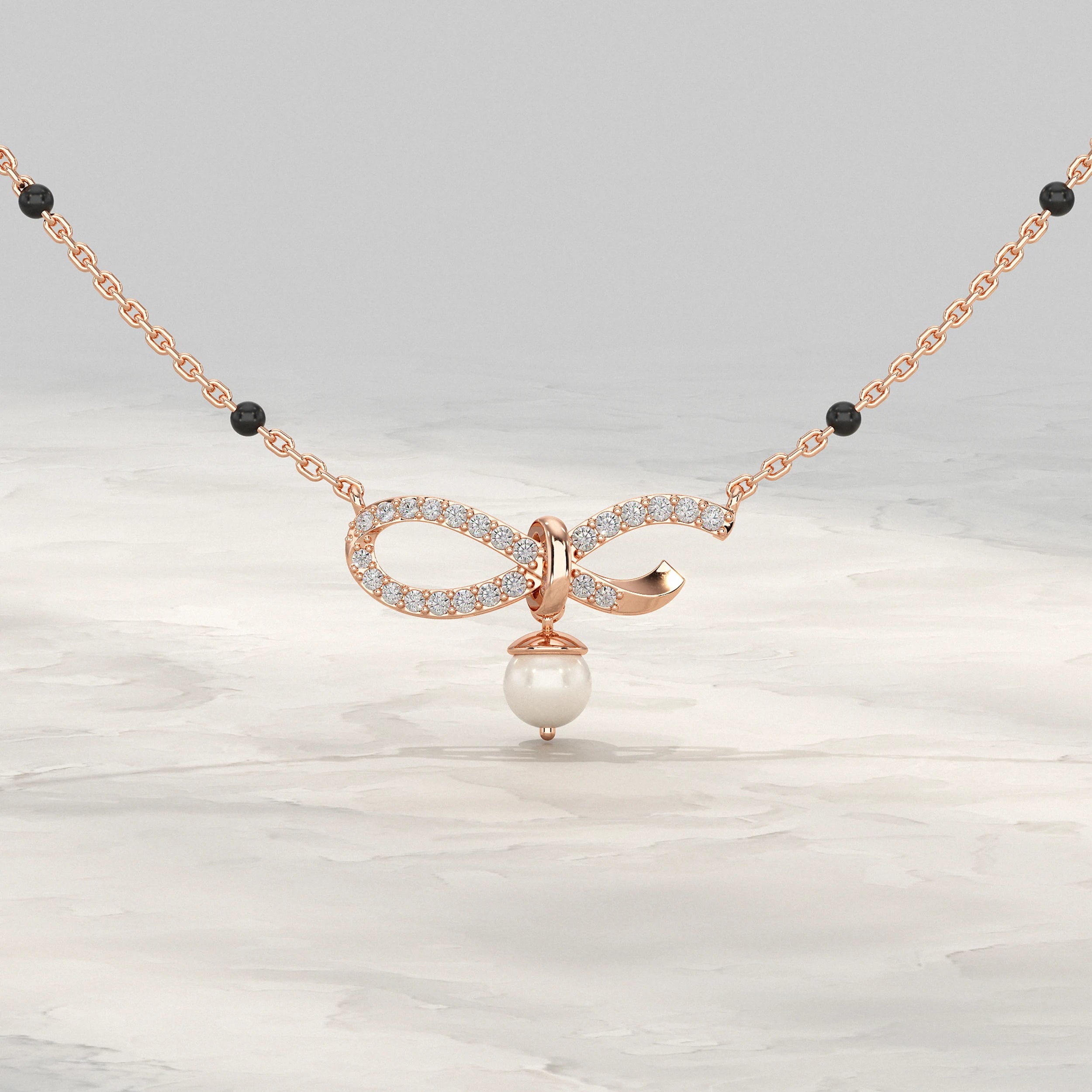 Infinity Lab Diamond Mangalsutra Mangal Sutra