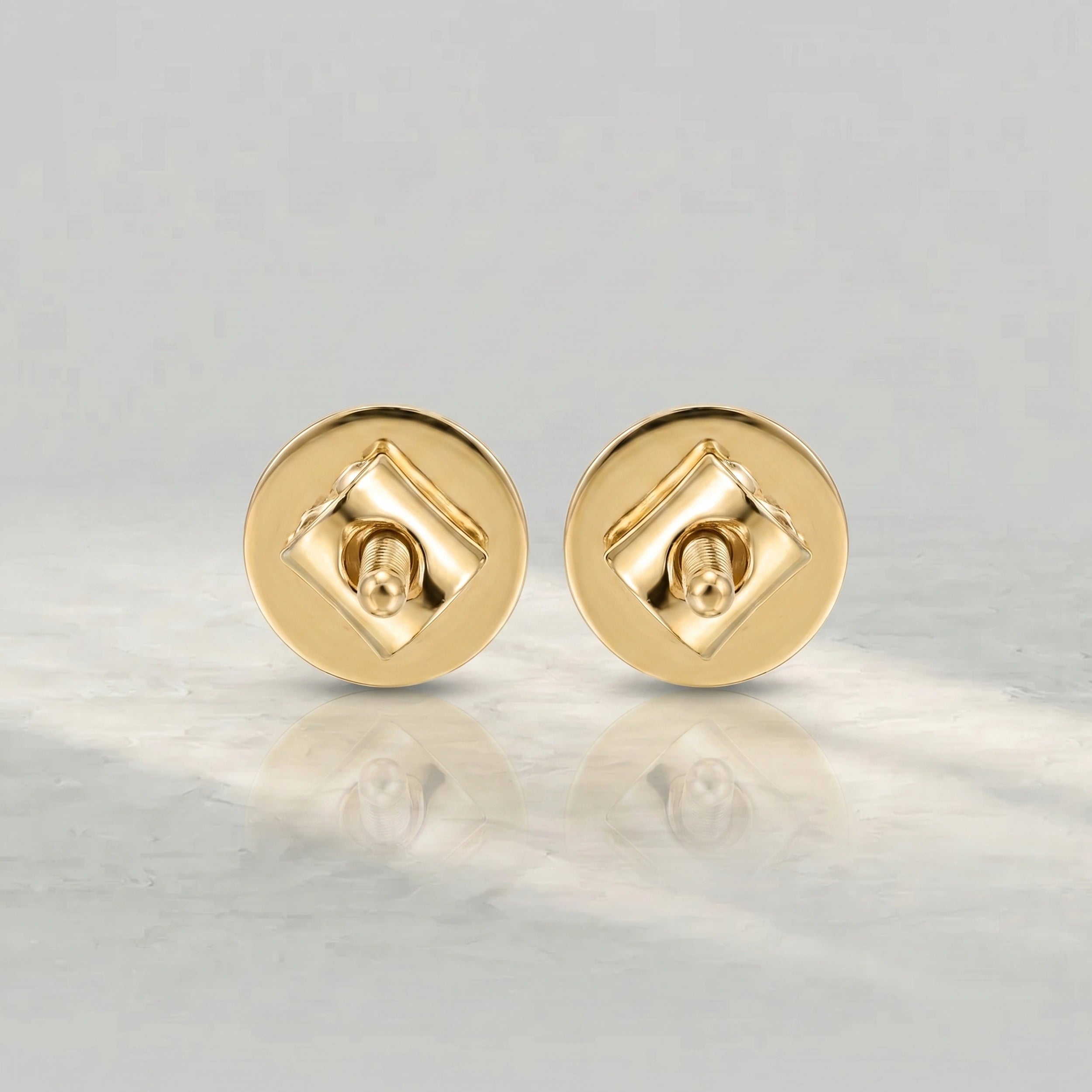 Sparkly Star Shape Lab Diamond Stud Earrings