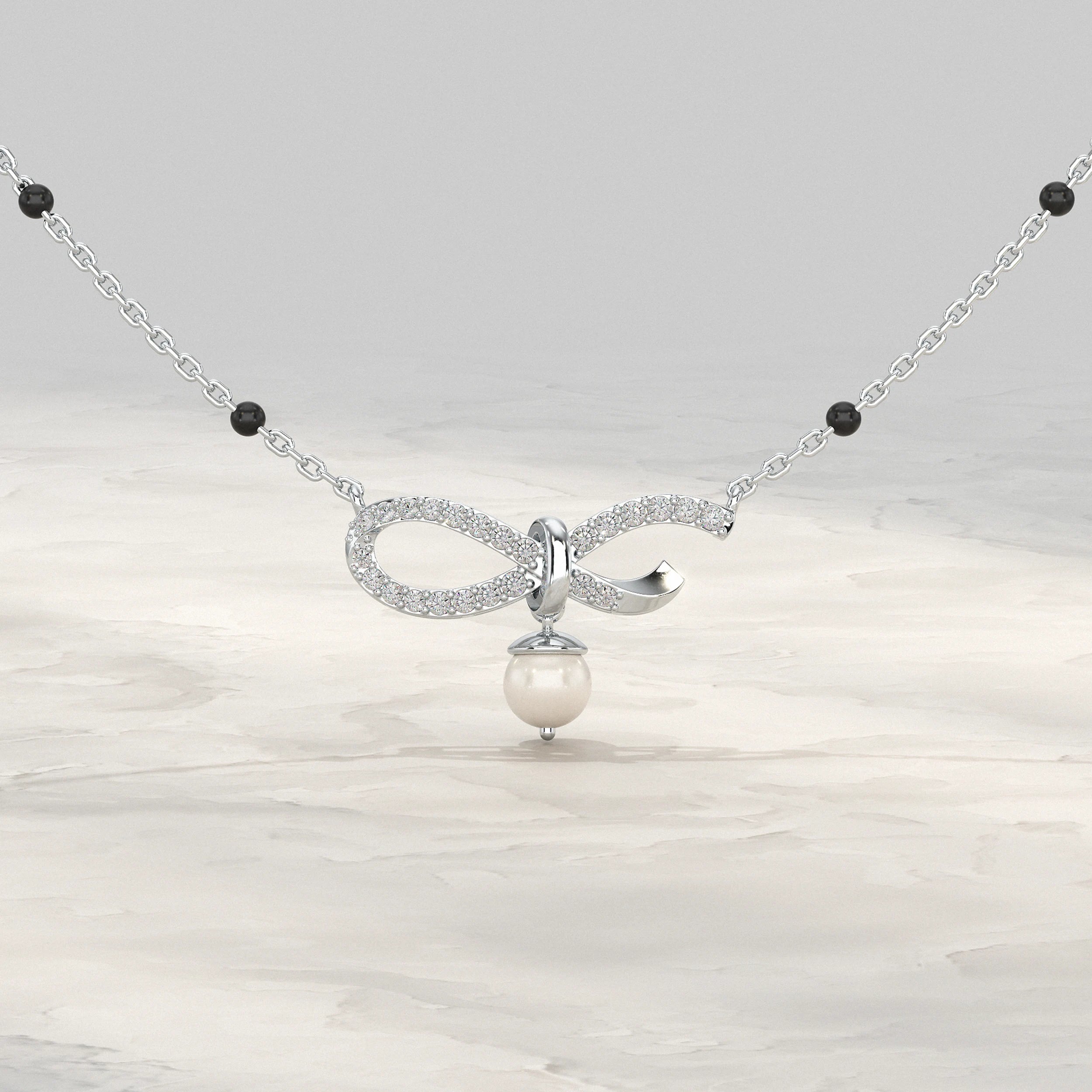 Infinity Lab Diamond Mangalsutra Mangal Sutra